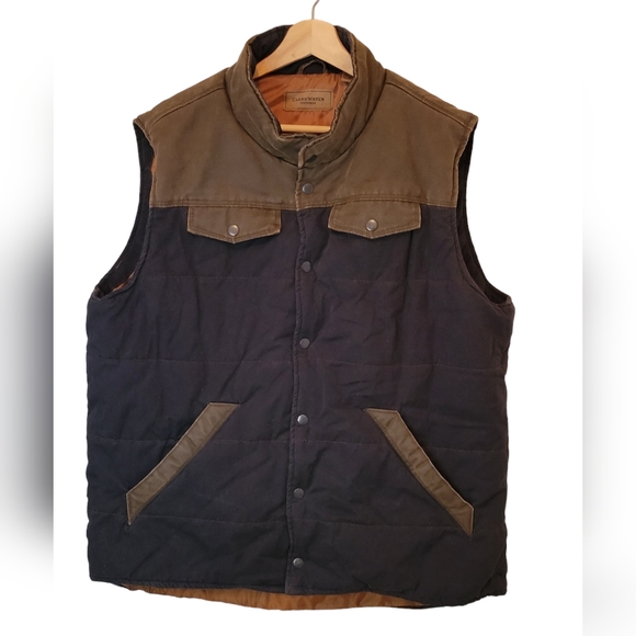 Clear Water Outfitters Men's Puffer Vest Size XL - Picture 1 of 5